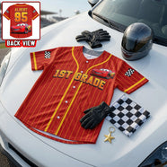 Race To School Baseball Jersey - Personalized Gifts For Kids 01NAQN250626