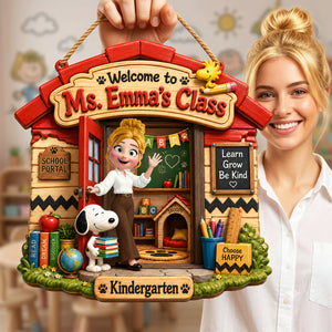 Welcome To Class Acrylic Sign - Personalized Gift For Teachers 02hata040726
