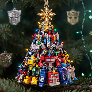 Mechanical Christmas Tree Acrylic Ornament - Personalized Gifts 04QHTA191026