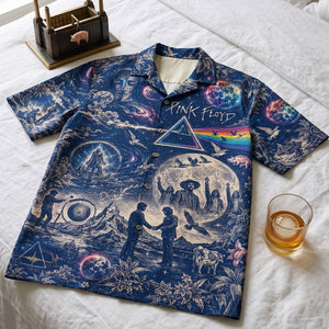 Pink Floyd Hawaiian Shirt - Personalized Rock Band Gift 04natn040726