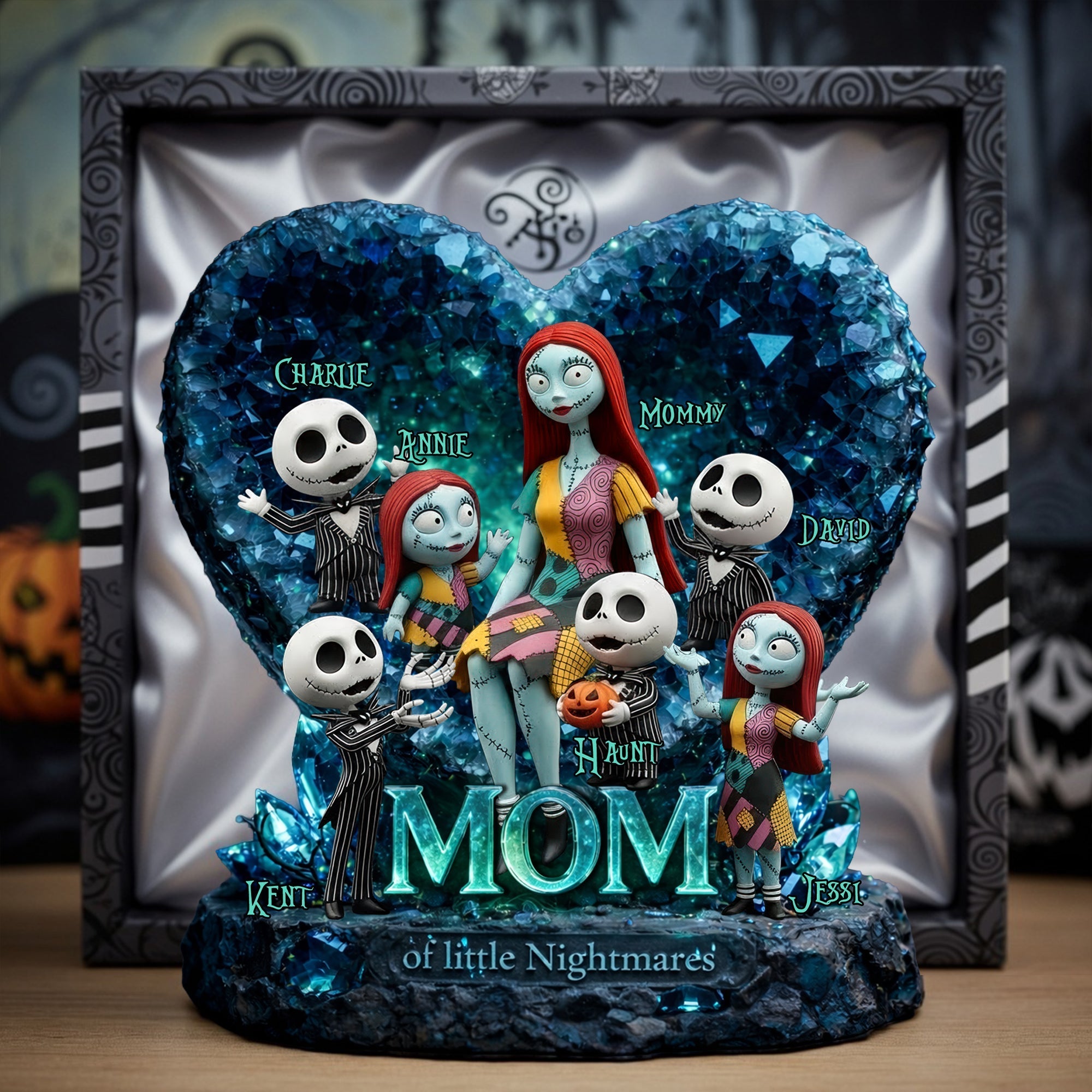 Horror Mom And Kids Acrylic Plaque 07TOLU060426