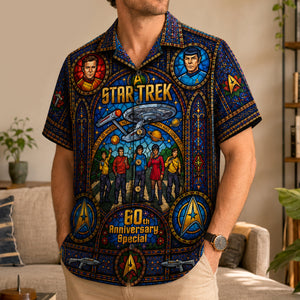 Space Explorer Hawaiian Shirt - 60th Anniversary Personalized Gifts 02hudh150726