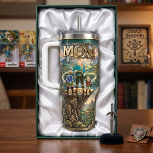 The Legend Of Mom Tumbler Handle - Personalized Gifts For Mom 03NATN170426