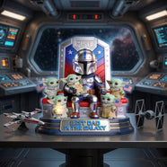 Best Dad In The Galaxy Light Box Personalized Gifts For Dad 04PGTN280426