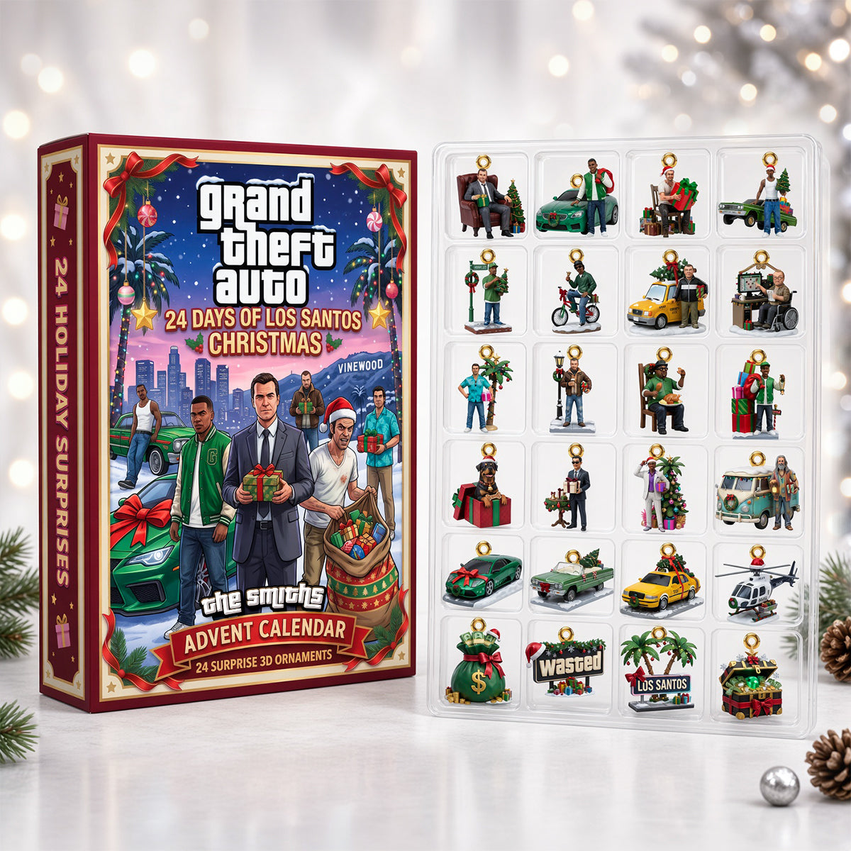 Open World Gamer Christmas Advent Calendar Blind Box - Personalized Gifts For Game Lovers 04TYDH271026