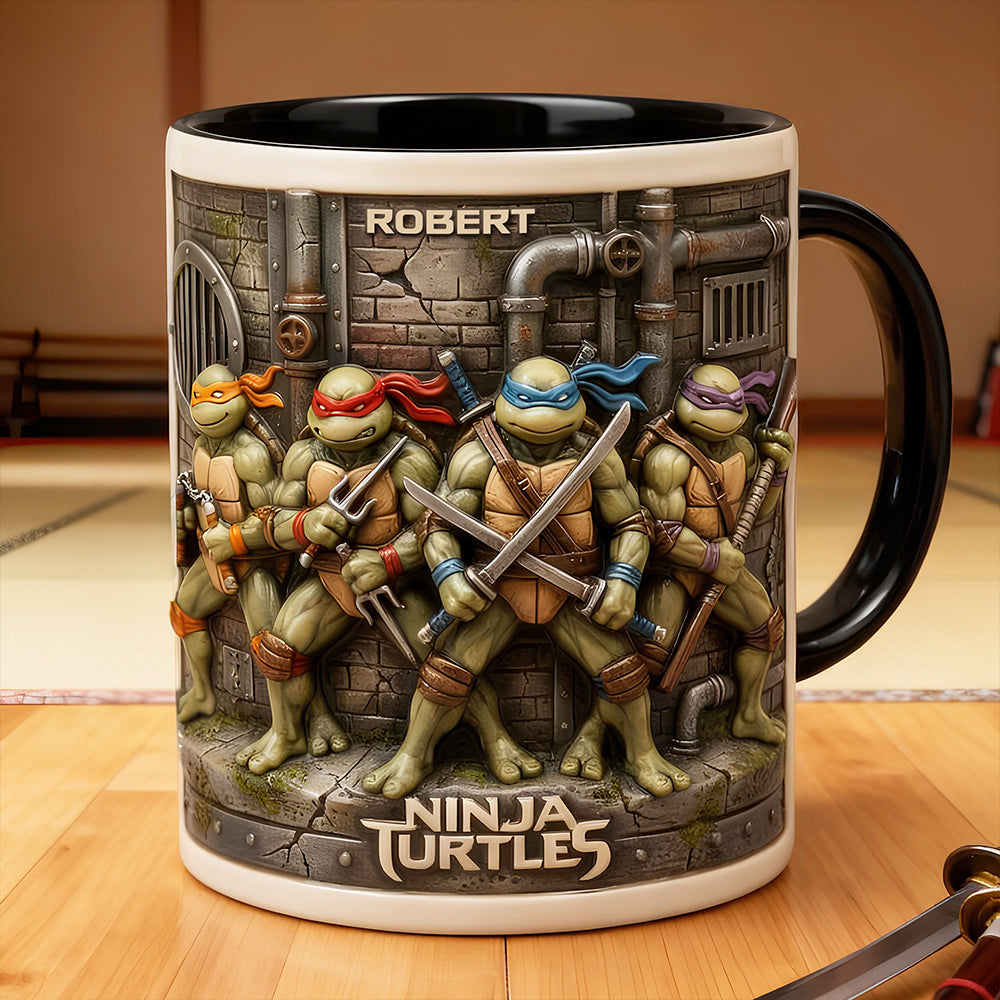 Underground Reptile Fighters Coffee Mug - Personalized Gifts 01nadt200126