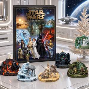 24 Planets Adventure Blind box - Personalized Gifts For Fans Christmas Advent Calendar Blind Box 02NALU261026