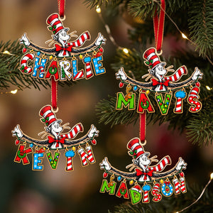 Colorful Childish Name Art Ornament, Personalized Gifts 01QHTA120926