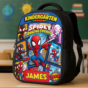 Hero Adventure Backpack - Personalized Gifts For Kids School Bag 01pata020726