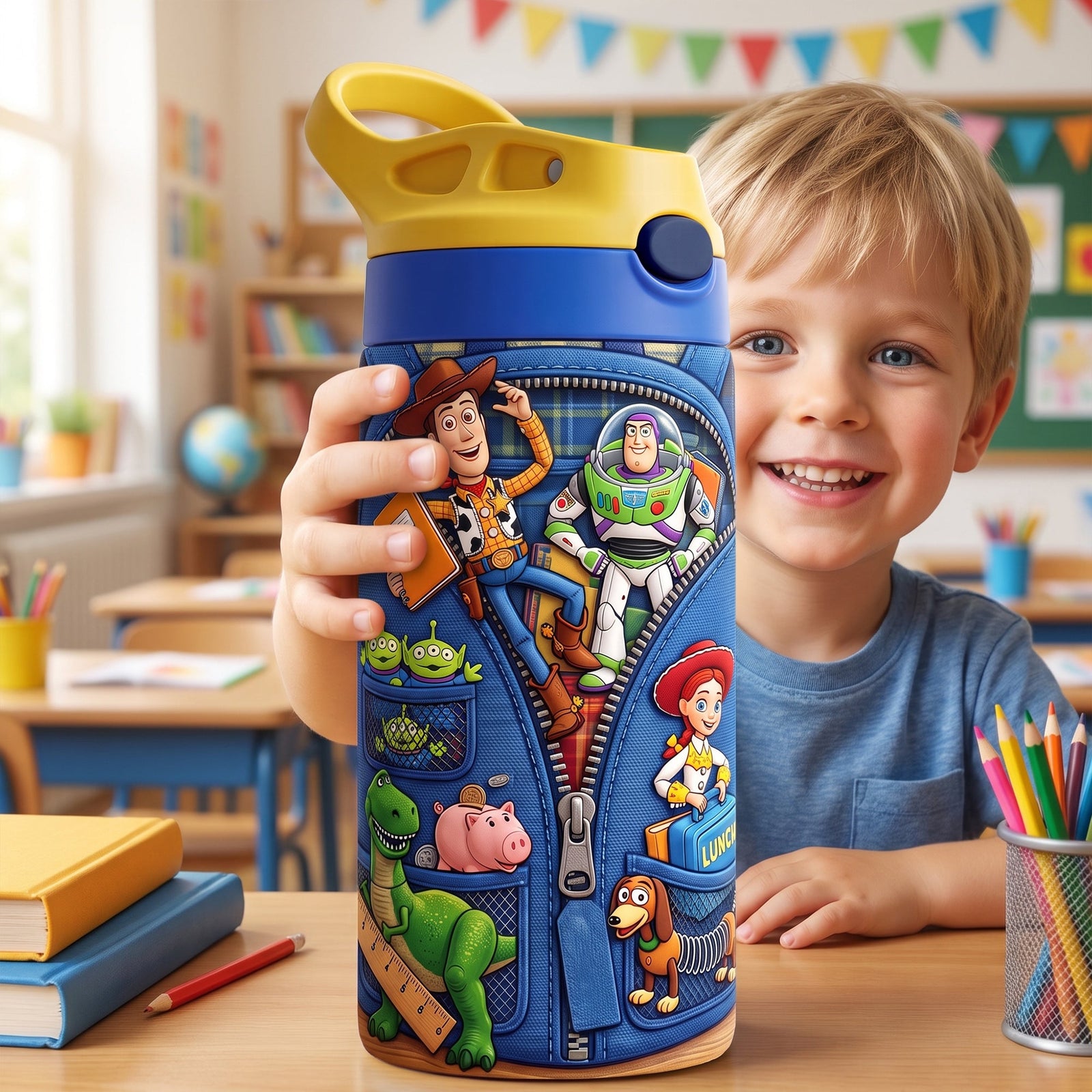 Adventure Friends Colorful Kid Tumbler - Personalized Gifts For Kid 04haqn270726