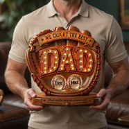Great Baseball Dad Acrylic Plaque - Personalized Gifts For Dads 01PADH250426-Homacus