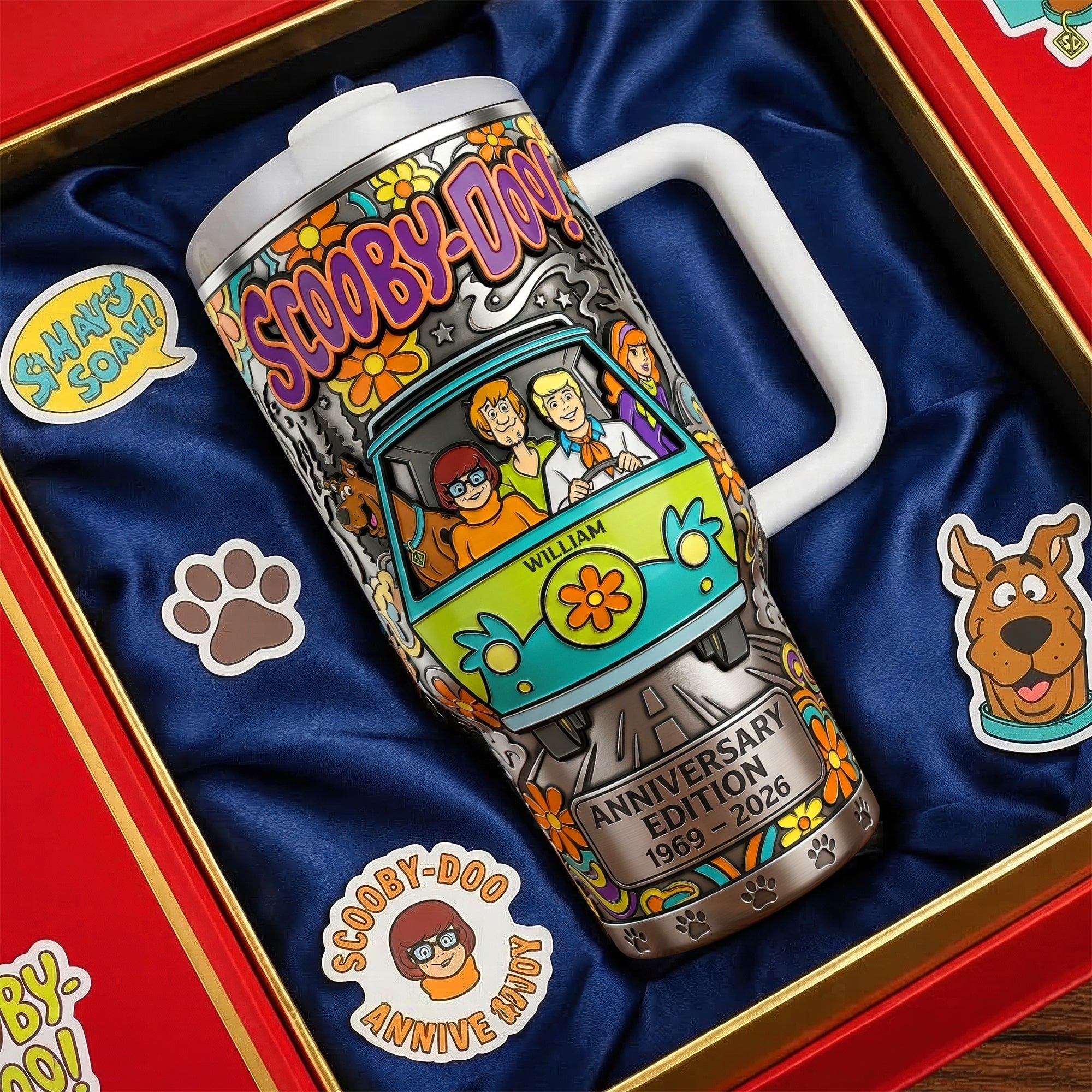 Funny Pup Anniversary Edition Tumbler - Personalized Gifts 04naqn100326