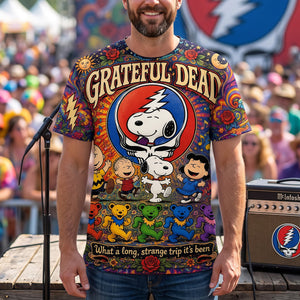Grateful Dead Psychedelic Eclectic Melody 3D Shirt - Personalized Gifts For Rock Lovers 04natn300726
