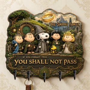 Warriors In Fantastical Journey Acrylic Key Hanger - Personalized Gifts 03nadt160726