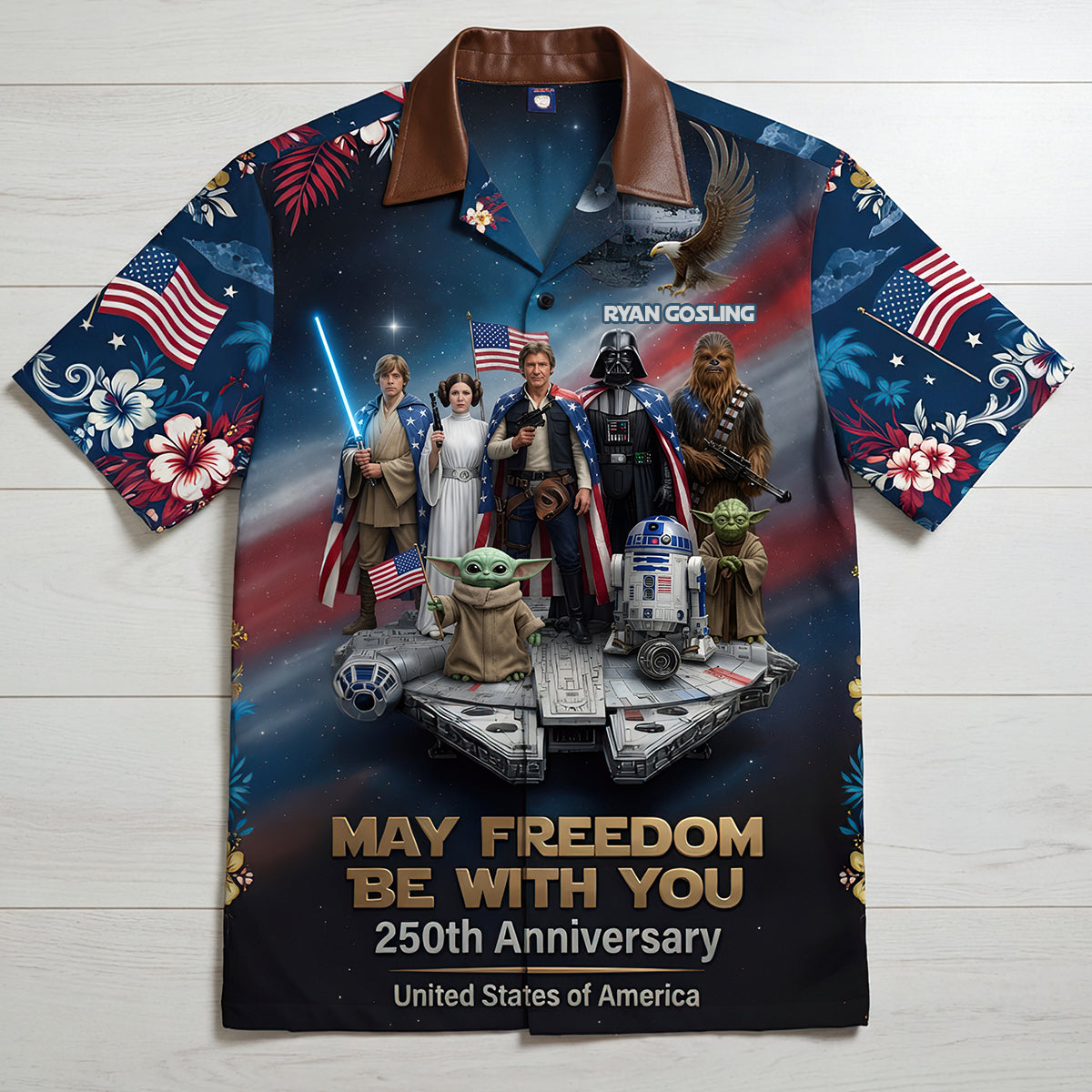 250th Anniversary Hawaiian Shirt - Personalized Gifts For Patriots 04tydt100626-Homacus