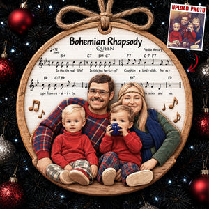 Cherished Family Memories Acrylic Ornament - Custom Photo Gifts For Family 08hudt241026