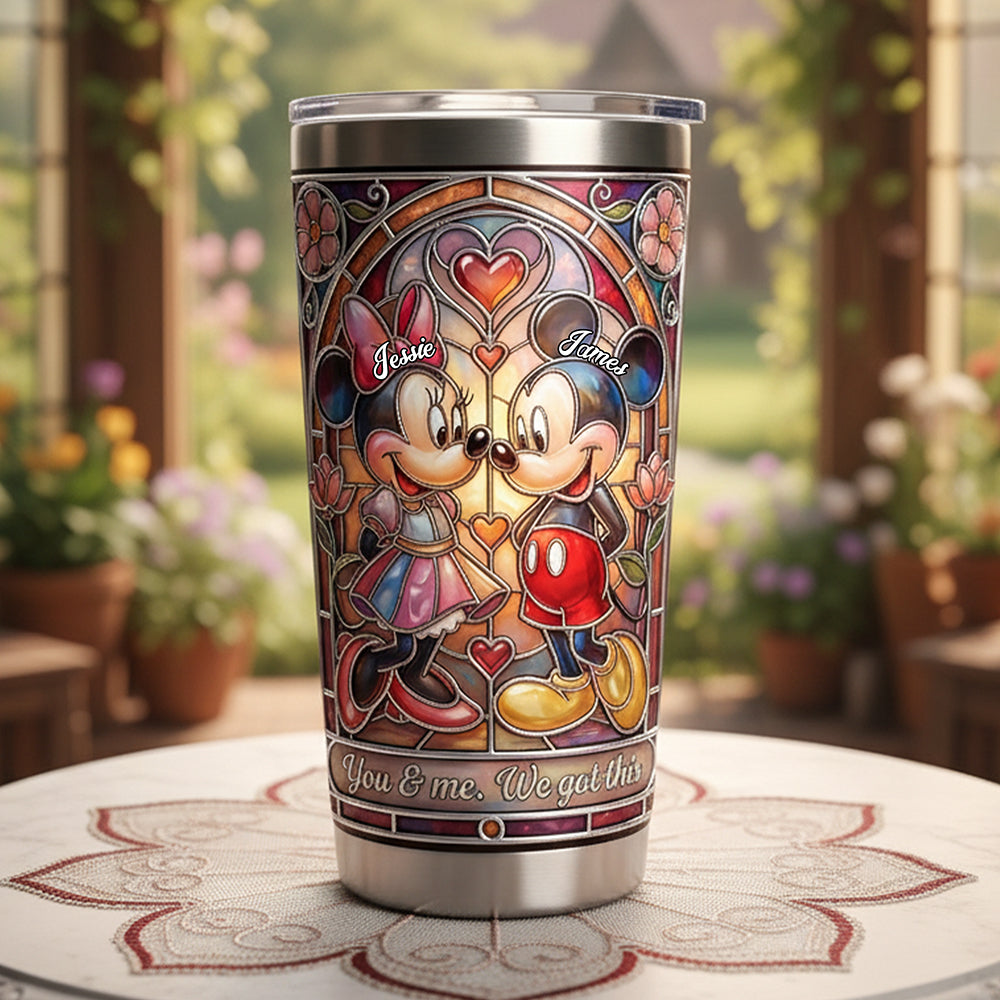 Romantic Couple 20oz Tumbler - Personalized Gifts For Couple 04tota160126