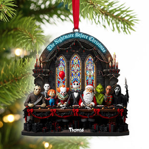 The Nightmare Feast Christmas Ornament Personalized Gifts 03PALU061025