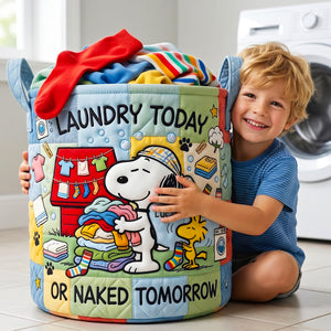 Fun Quilted Laundry Basket Personalized Gifts 03TYDT070726