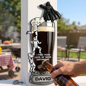 Galactic Wooden Wall Hanging Bottle Opener - Personalized Gifts 04HATN200726