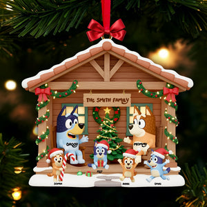 Joyful Family Together Ornament - Personalized Christmas Gifts 01NALU221025