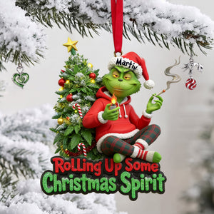 Holiday Chill Mode Christmas Ornament - Personalized Gifts For Christmas 08tolu061026