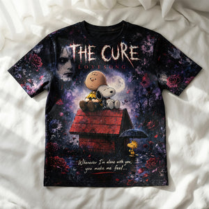 The Cure Gothic Imagery & Melancholic Music 3D Shirts - Personalized Gift For Rock Lovers 02nadt300726