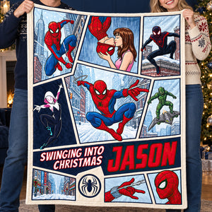 Mask Hero Blanket - Personalized Gifts For Christmas 03hadt261026