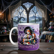 Spooky Queen Family Coffee Mug - Personalized Gifts For Mom 02OHDT100426