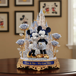 Castle Of Love Ornament - Personalized Christmas Gifts For Couples 04PGLU190925