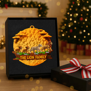 Christmas Family Ornament - Personalized Gift For Christmas 02OHTA151025