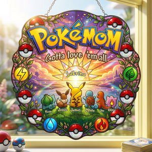 Adventure Mom's Love Suncatcher - Personalized Gifts For Moms 03pata080426