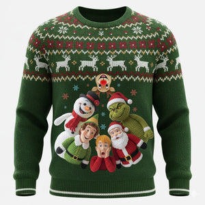 Funny Holiday Ugly Sweater - Personalized Christmas Gifts 02NAQN051125