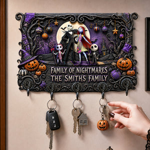 Gothic Family Acrylic Key Hanger - Personalized Gifts For Family 06ohdh280726