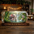 Elephant Family Love Acrylic Plaque - Personalized Mother's Day Gifts 03toqn180426-Homacus