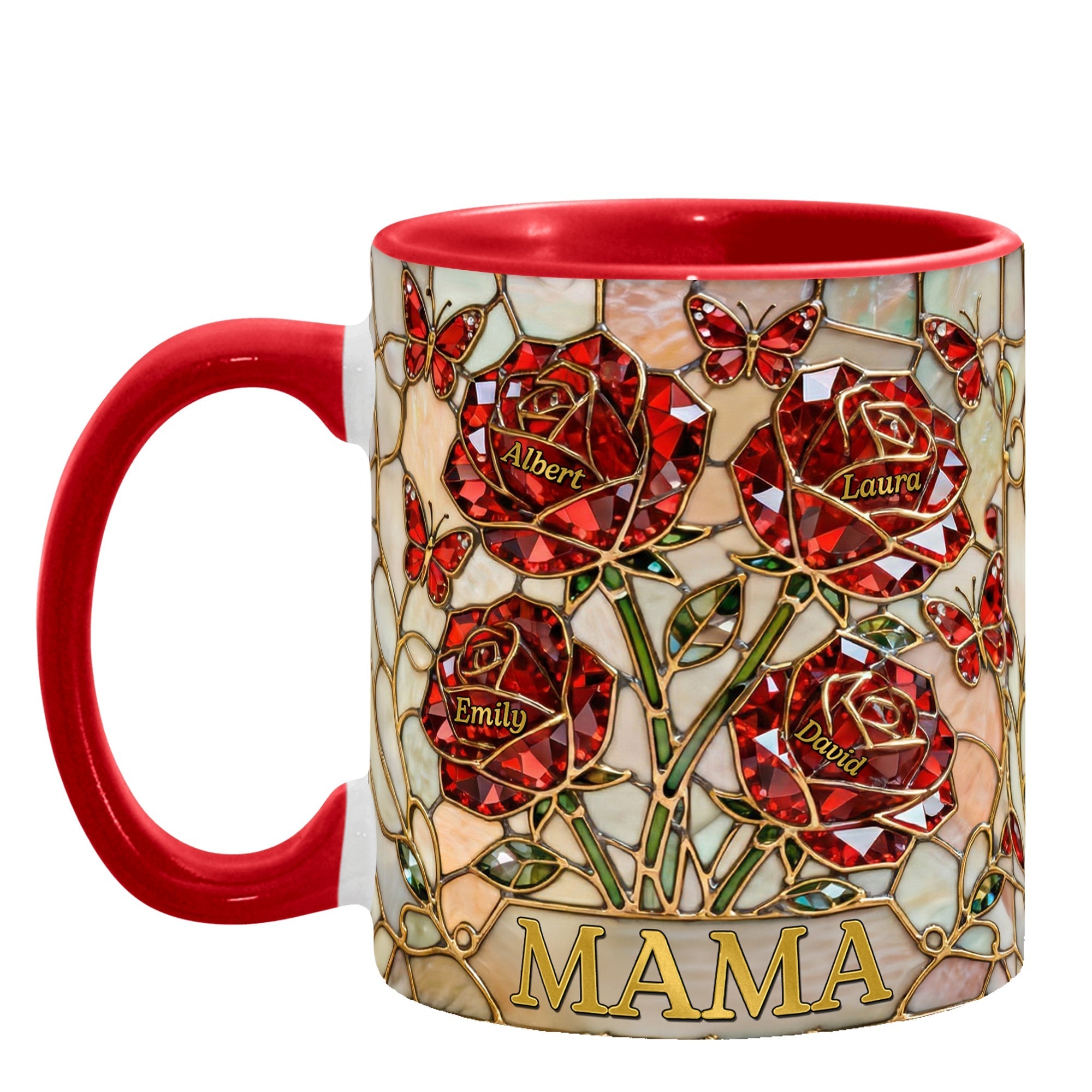 Roses Mom And Kids Coffee Accent Mug 03HYQN050226