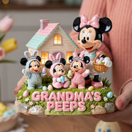 Easter Peep Acrylic Plaque - Personalized Gifts For Grandma and Mother 02pgta070226