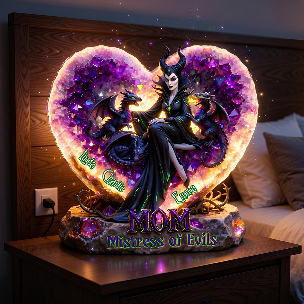 Mistress of Darkness Light Box Acrylic Light Box - Personalized Gifts For Mom 04HUDT130426-Homacus