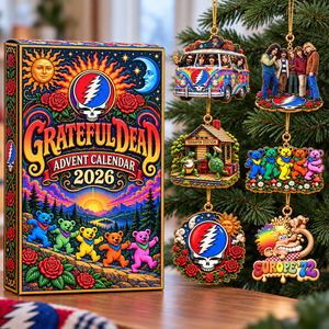 Grateful Dead Christmas Advent Calendar Blind Box - Personalized Gifts For Music Lovers 04naqn271026