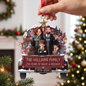 250 Years Of Magical & Freedom Christmas Ornament - Personalized Gifts For Family 03tytn2508526