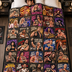 Champions Poster Blanket - Personalized Gifts 02hata021026