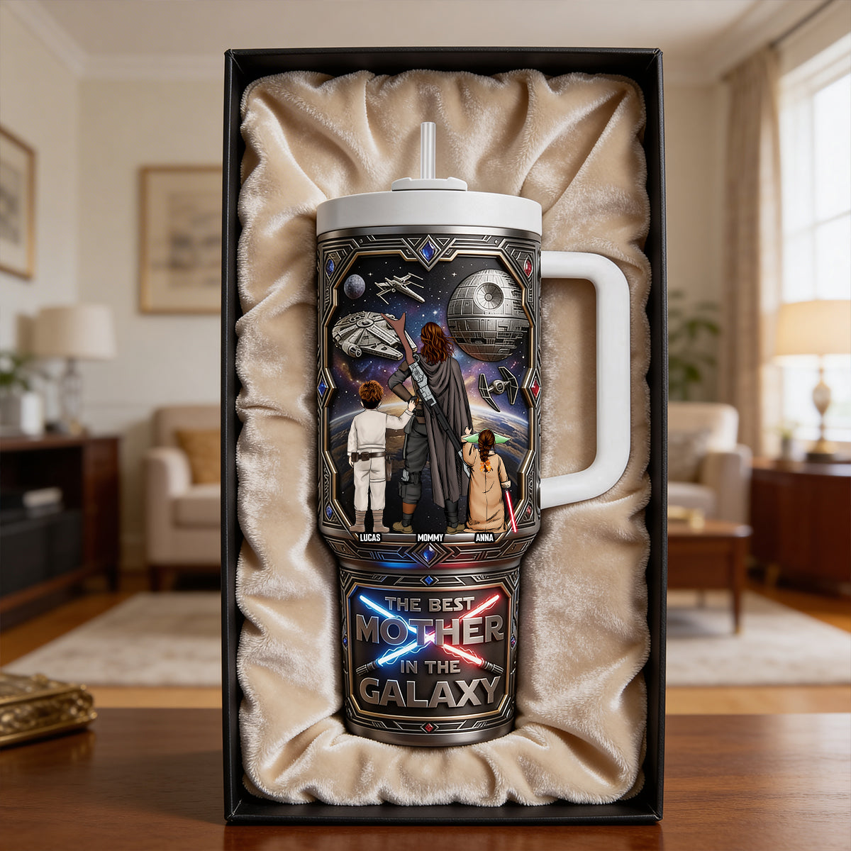 Legendary Mom Of The Universe Tumbler - Personalized Gift For Mom 02NATN100326