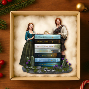 Travel Through Time Ornament - Personalized Christmas Gift 01HUDT011125