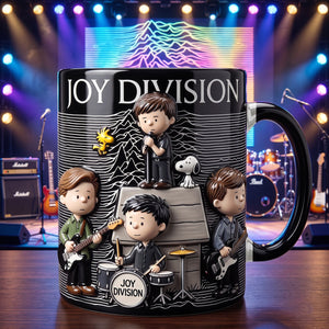 Joy Division Rock Pup Accent Mug - Personalized Gifts For Music Lovers 06hutn290726