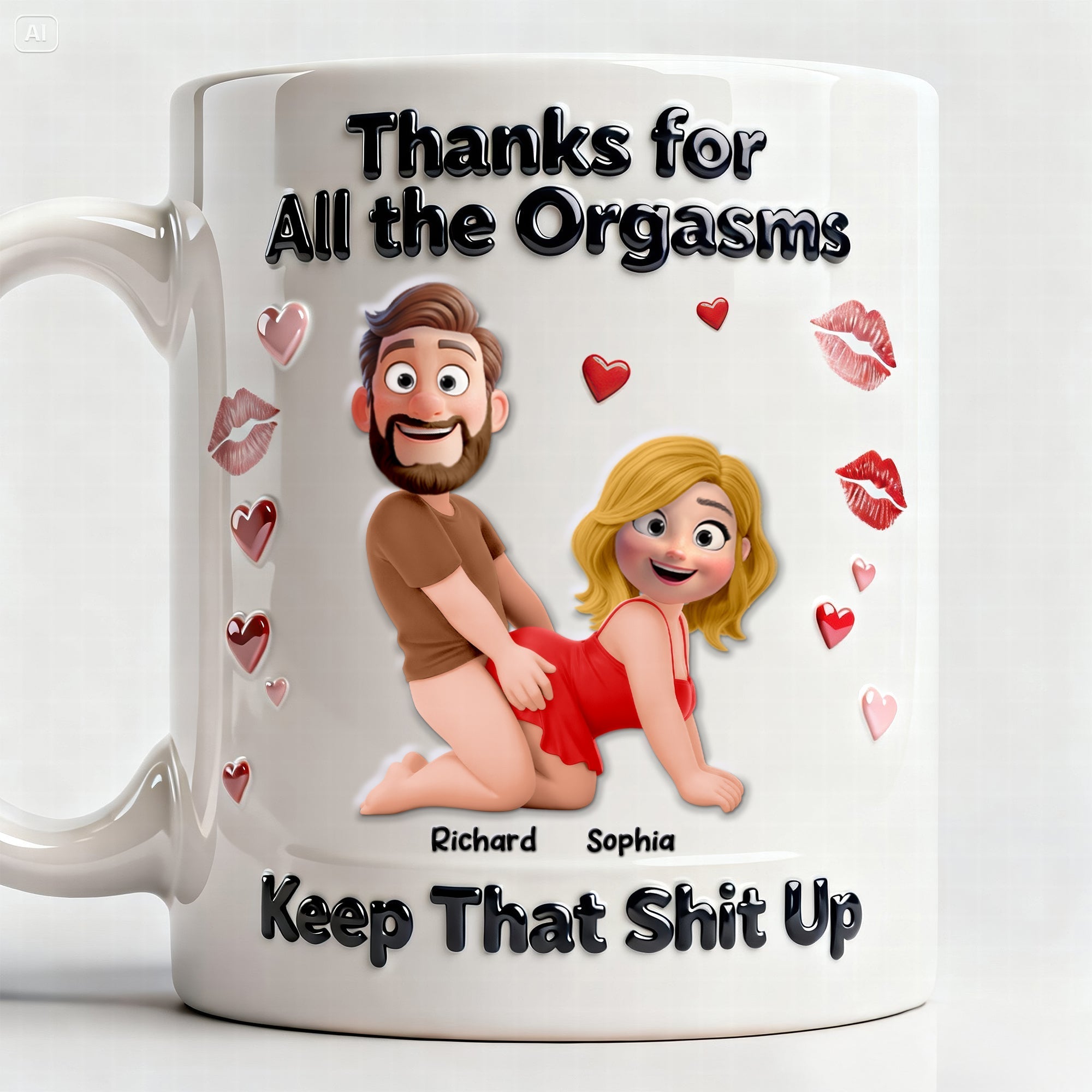 Naughty Couple Coffee Mug - Personalized Gifts For Couple 02naqn060126