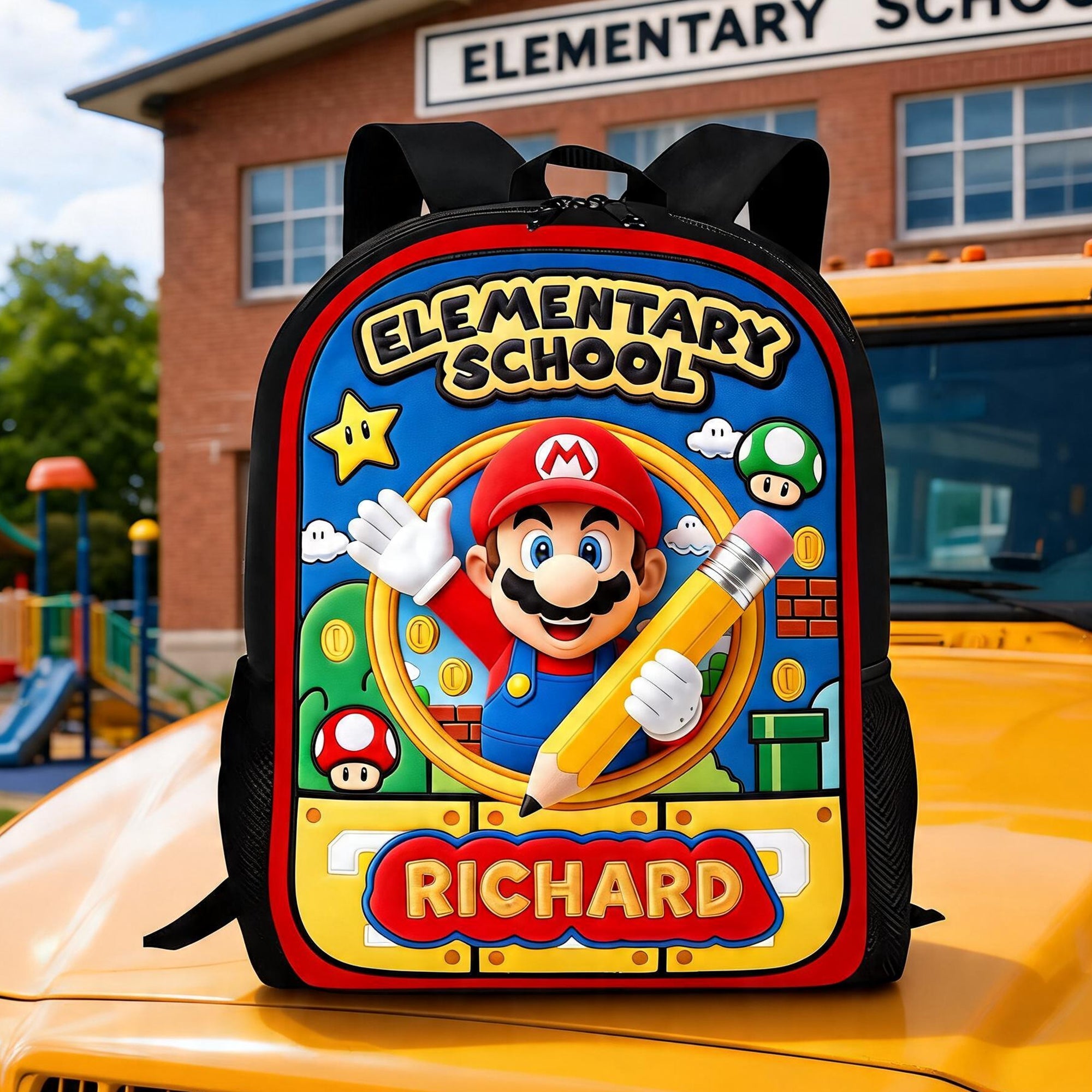 Back To School Backpack - Personalized Gifts For Kids School Bag 05paqn250626