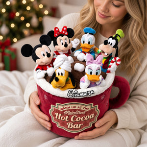 Dipping In Hot Cocoa Custom Shape Pillow - Personalized Gifts 01QHDH271026