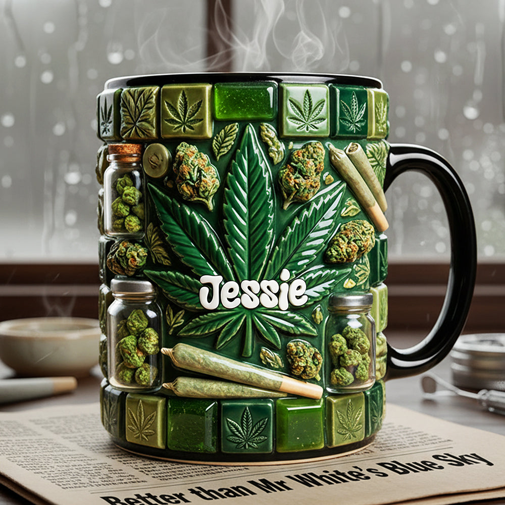 Cannabis Coffee Mug - Personalized Gifts For Stoner 01tota090126
