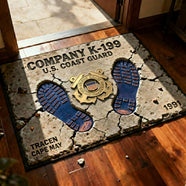 Home Of A Proud Veteran Doormat - Personalized Gifts For Veteran 061TGLU260126-Homacus