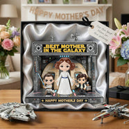 Universe Mom And Kids Acrylic Plaque 01OHTN010426